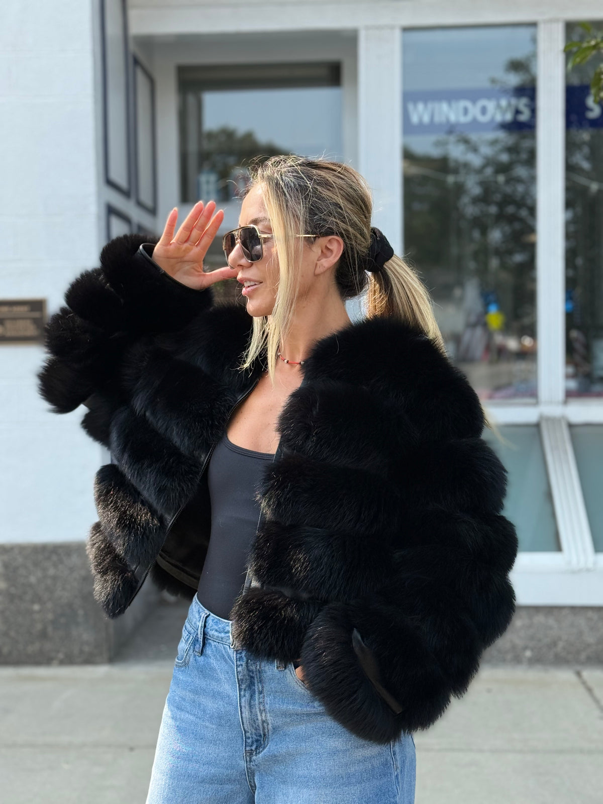 BLACK FUR
