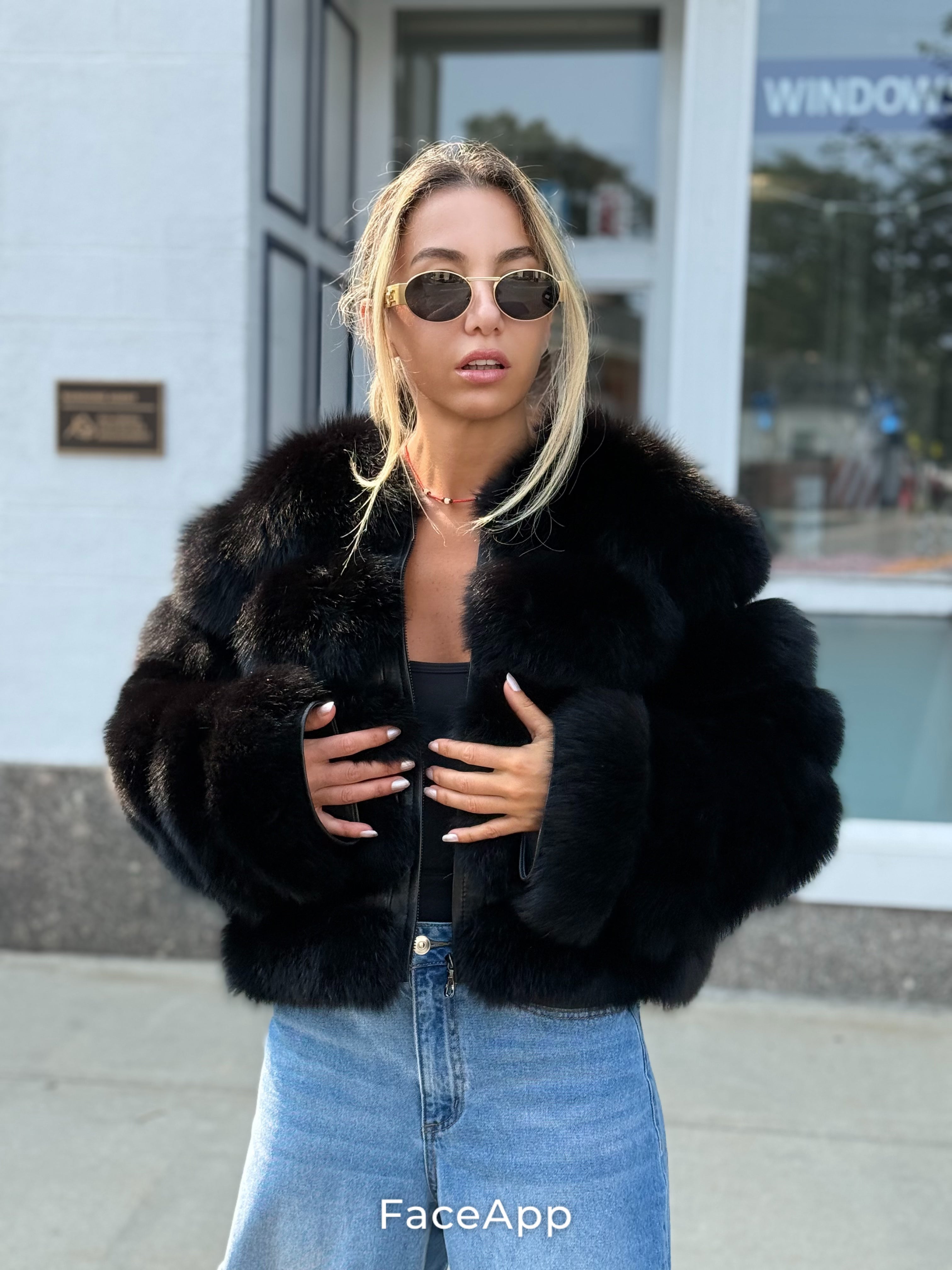 BLACK FUR